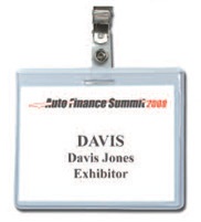 Rigid Heavy Duty Security Badges