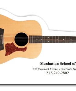 Acoustic Guitar Luggage Tags - #0927