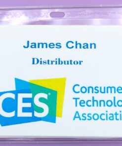 No Attachment Badges - Press Size