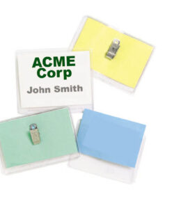 Identa-Clip Badge Holder - Standard - Biodegradable